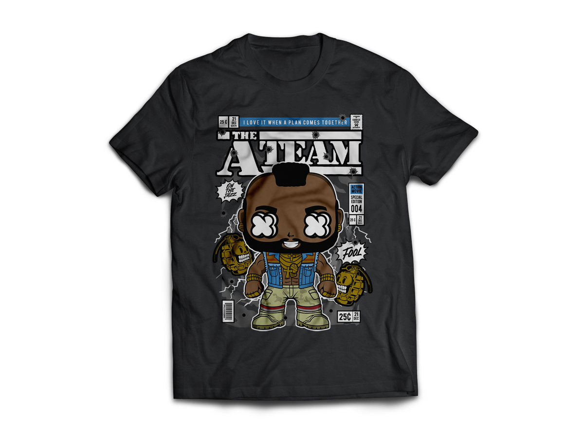 The A-Team Short Sleeve T Shirt