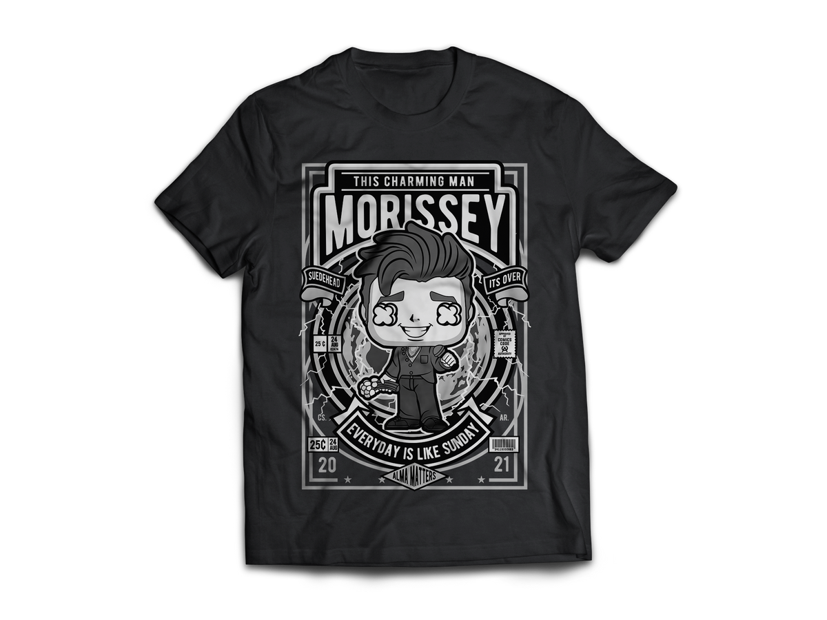 Morissey Pop Art Short Sleeve T-Shirt