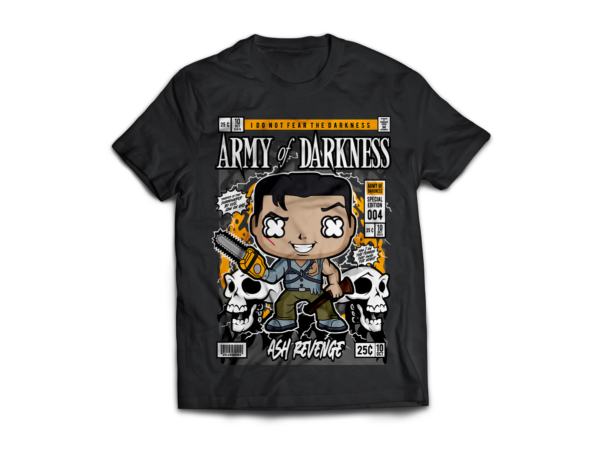 Army of Darkness Pop Art Short Sleeve T-Shirt