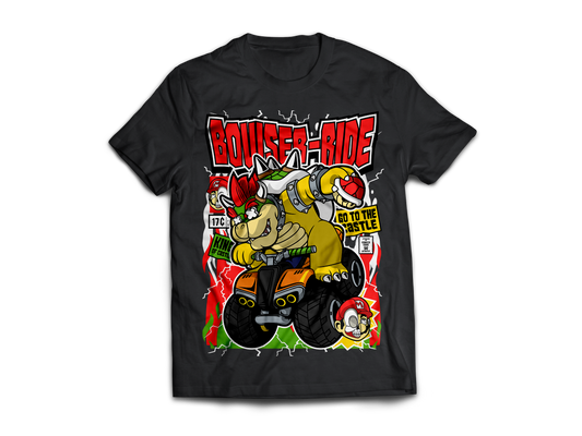 Bowser Pop Art  Short Sleeve T-Shirt