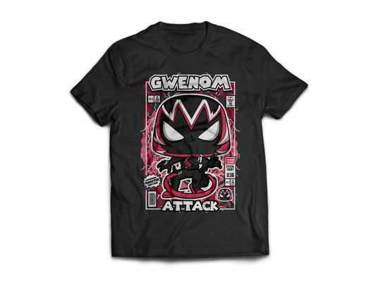 Gwenom Pop Art  Short Sleeve T-Shirt