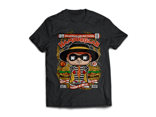 Hamburglar Pop Art  Short Sleeve T-Shirt