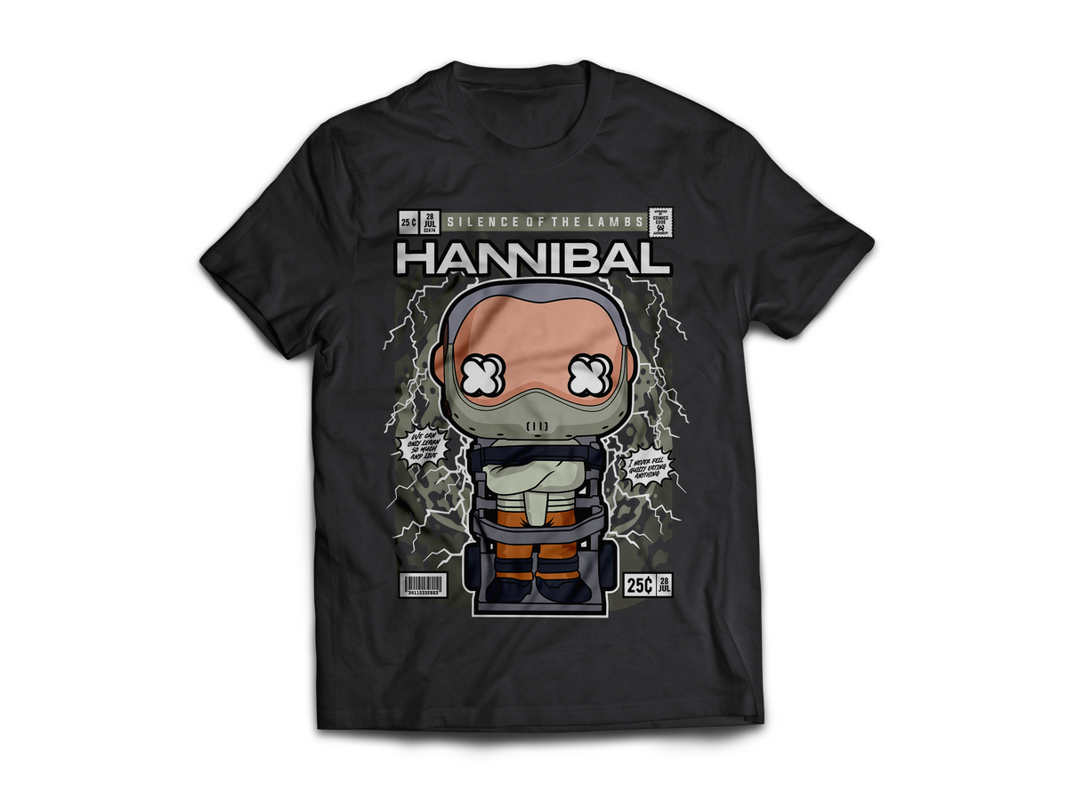 Hannibal Pop Art  Short Sleeve T-Shirt