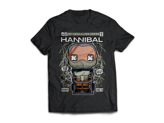 Hannibal Pop Art  Short Sleeve T-Shirt