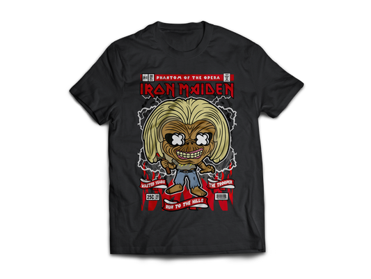 Iron Maiden Pop Art Short Sleeve T-Shirt