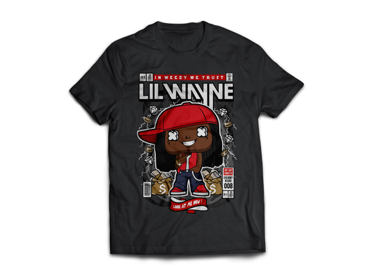 Lil Wayne Pop Art  Short Sleeve T-Shirt