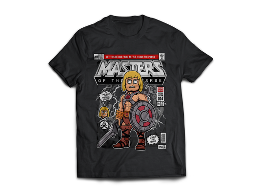 Masters of the universe Pop Art Short Sleeve T-Shirt