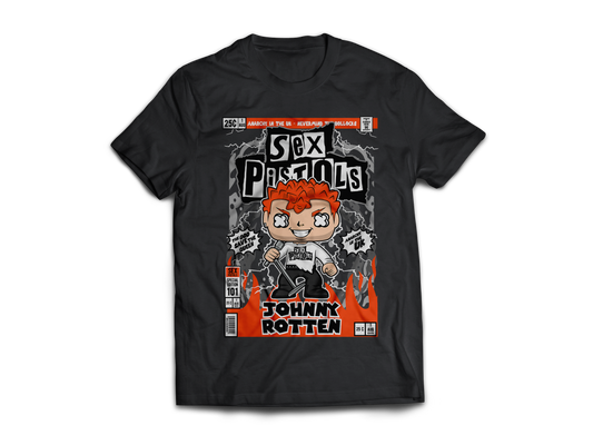 Sex Pistols Pop Art  Short Sleeve T-Shirt