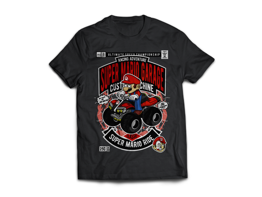 Super Mario Pop Art Short Sleeve T-Shirt