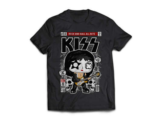 Kiss Pop Art  Short Sleeve T-Shirt