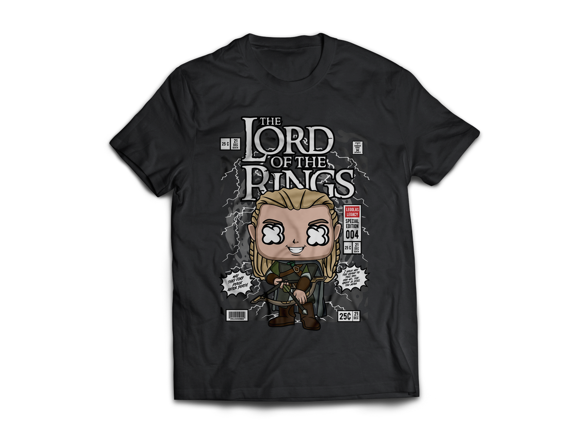 Lord of the Rings Pop Art  Short Sleeve T-Shirt