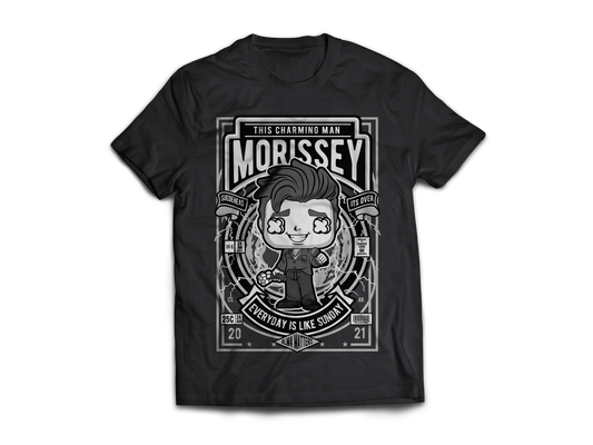 Morissey Pop Art  Short Sleeve T-Shirt