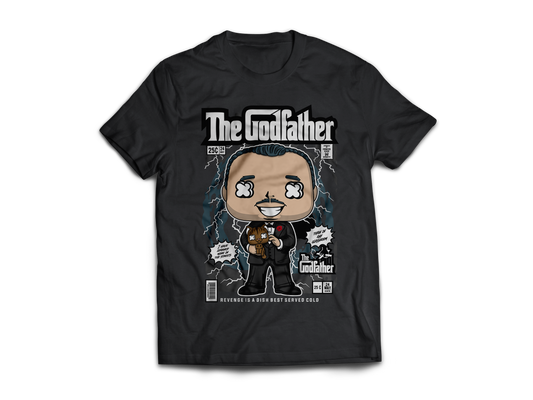 The God Father Pop Art  Short Sleeve T-Shirt